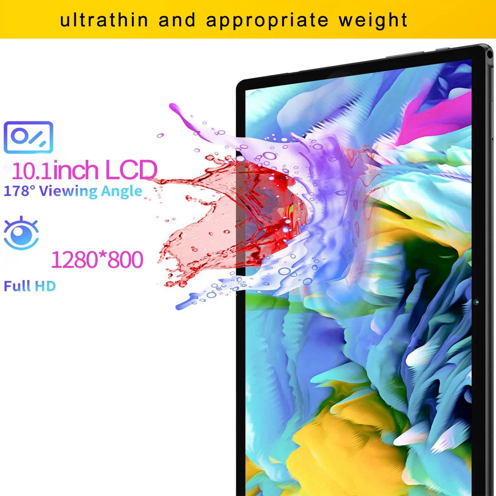 BDF S10 10.1 Inch Tablet Android Tablets 3G Internet Android 11 Octa Core 4GB And 64GB ROM Bluetooth Wi-Fi Tablet Pc