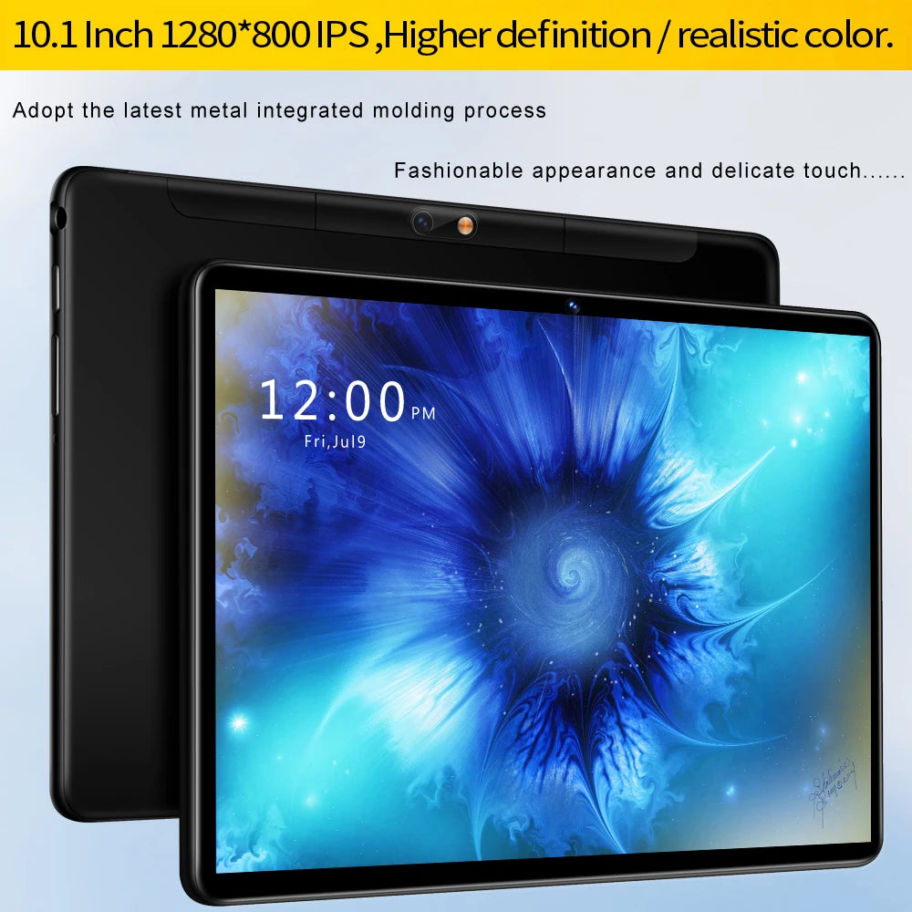 BDF S10 10.1 Inch Tablet Android Tablets 3G Internet Android 11 Octa Core 4GB And 64GB ROM Bluetooth Wi-Fi Tablet Pc