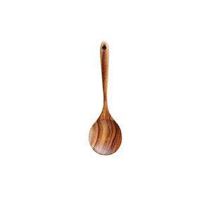 Teak wood solid wood heat-resistant soup spoon, rice spoon, household set cooking shovel spoon - MarvelouStoree