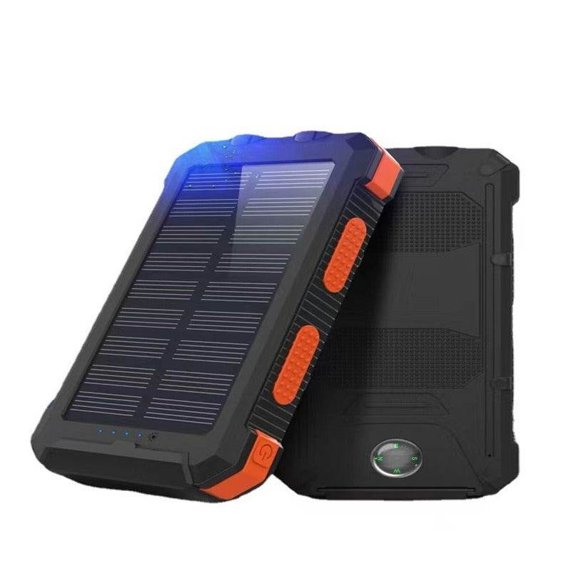 Strong waterproof solar mobile power supply 20000mah Compass mobile phone solar power bank