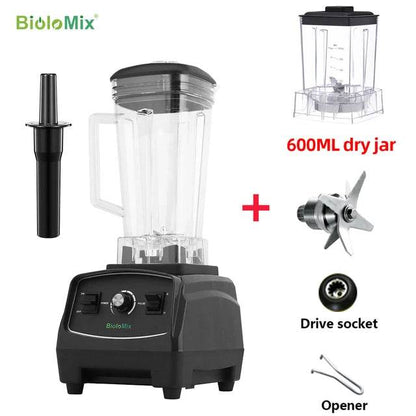 BPA Free 3HP 2200W Heavy Duty Commercial Grade Blender Mixer Juicer High Power Food Processor Ice Smoothie Bar Fruit Blender - MarvelouStoree