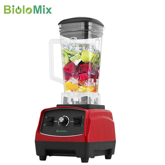 BPA Free 3HP 2200W Heavy Duty Commercial Grade Blender Mixer Juicer High Power Food Processor Ice Smoothie Bar Fruit Blender - MarvelouStoree