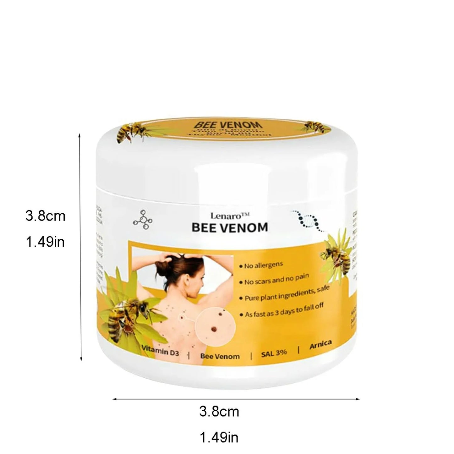 Bee Venom Cream Repair Hand And Foot Skin Redness And Itchiness Moisturizing And Smoothing Skin Care Cream Body Care Gift 30g