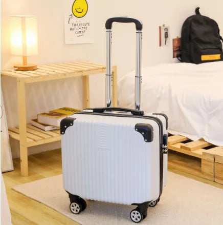 New small luggage women's lightweight boarding trolley case Ultra-light children's travel case password case