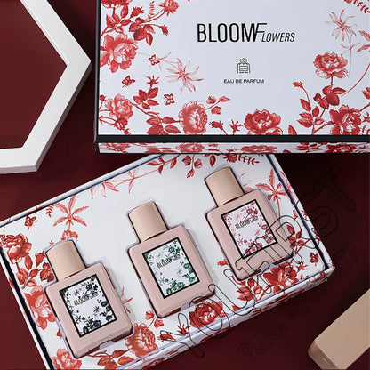 Brand Women Perfume Gift Box 3pcs Set 90ml Lasting Floral Scent Perfumes De Mujer Originales Cologne Fragrance Parfum Pour Femme