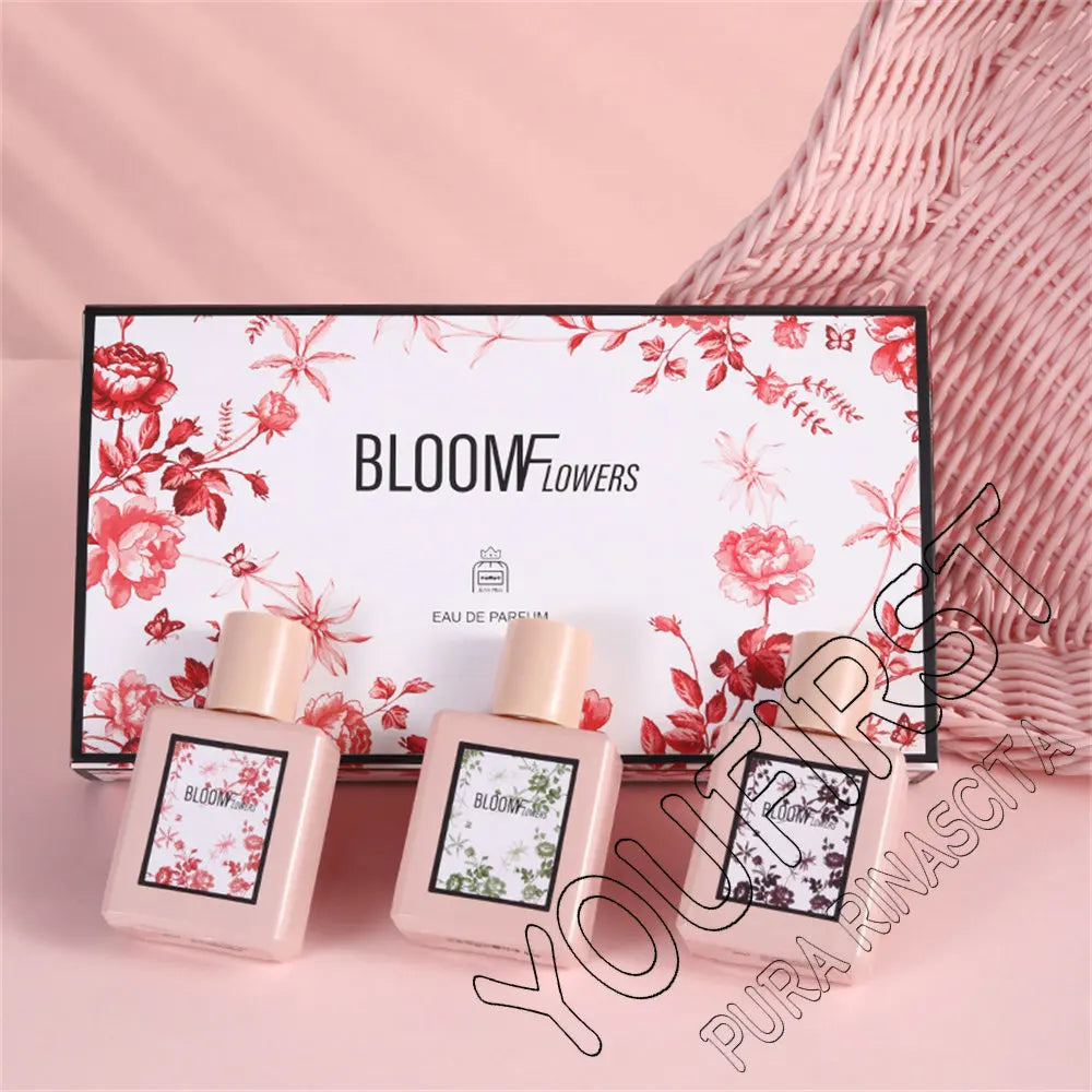 Brand Women Perfume Gift Box 3pcs Set 90ml Lasting Floral Scent Perfumes De Mujer Originales Cologne Fragrance Parfum Pour Femme