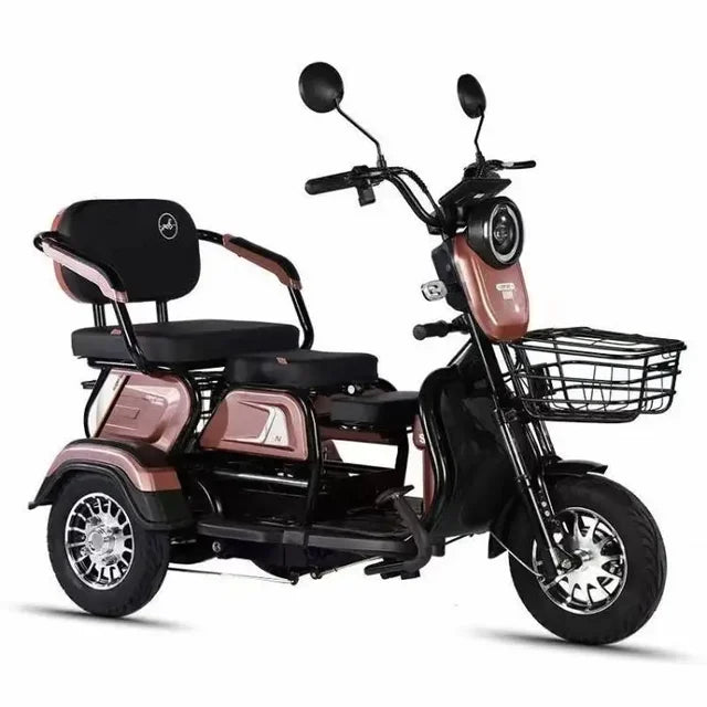 Brushless Electric Tricycle  electric scooter solar adult electric tricycle