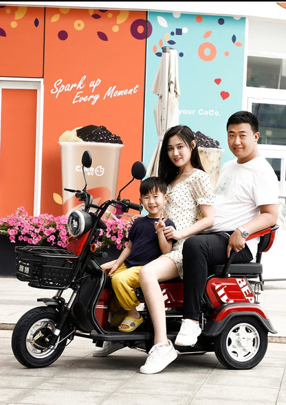 Brushless Electric Tricycle  electric scooter solar adult electric tricycle