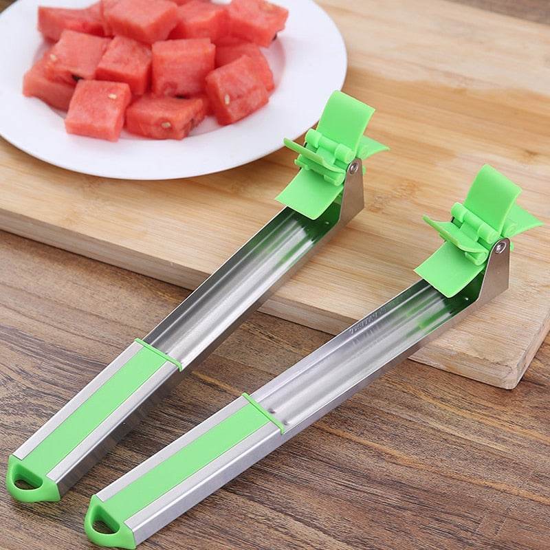 Watermelon Cutter Windmill Shape Plastic Slicer for Cutting Watermelon Power Save Cutter - MarvelouStoree