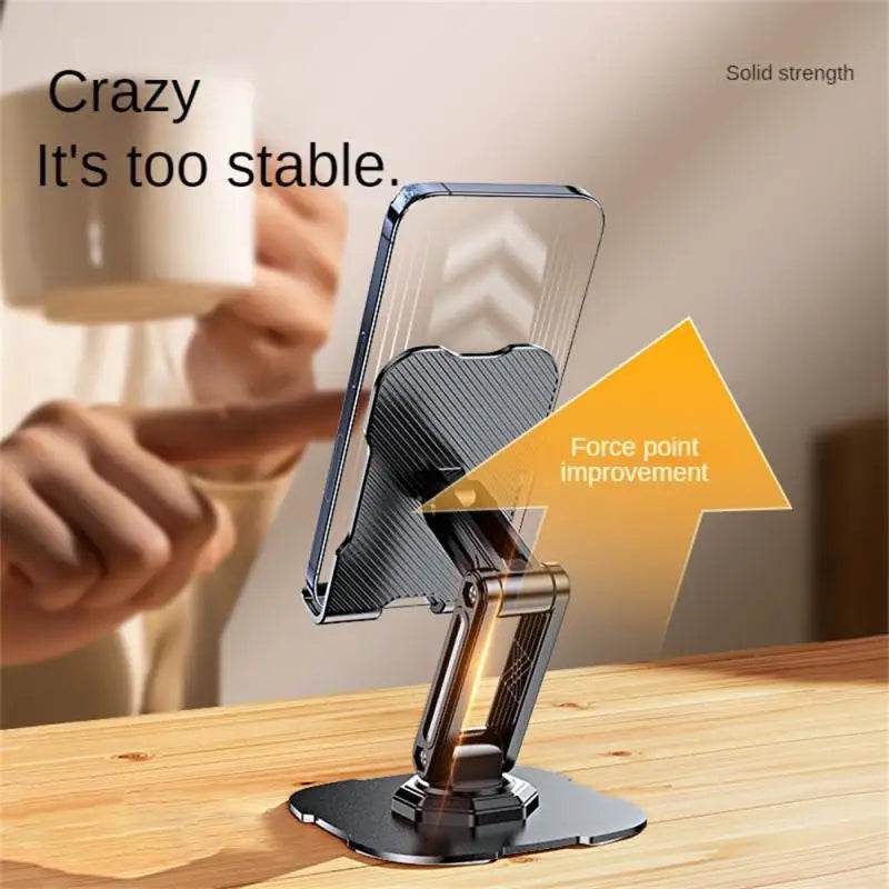 Mobile desktop stand rotatable foldable TV series tablet phone stand - MarvelouStoree