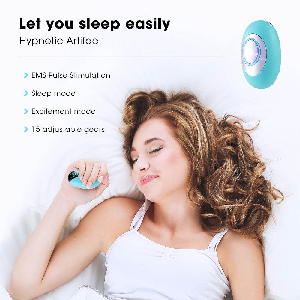 Microcurrent Pulse massage Stimulation Hypnosis Sleep Aid Insomnia Device CES Relieve Mental Eliminate Anxiety Child Adult Relax - MarvelouStoree