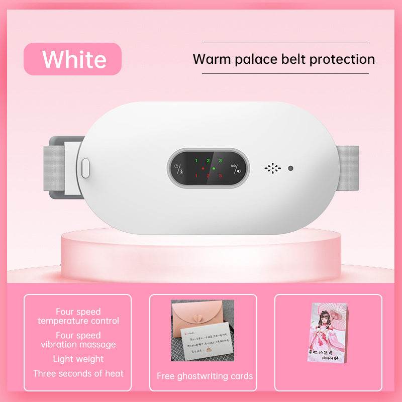 Warm palace belt constant temperature electric heating waist protection female menstrual aunt's magical massage device - MarvelouStoree