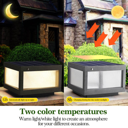 Solar Wall Lamp With Dimmable LED