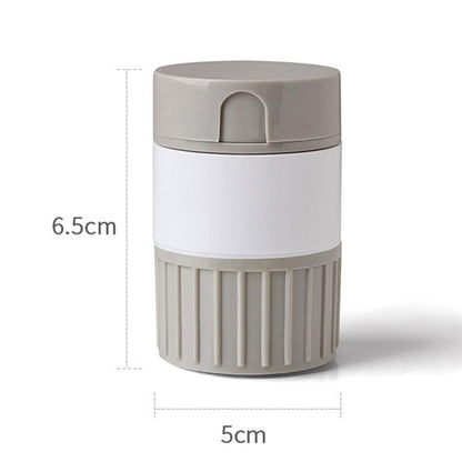 4 In 1 Portable Medicine Box Powder Separator Powder Household Grinder Pill Medicine Cutter Mini Home Medicine Storage Box