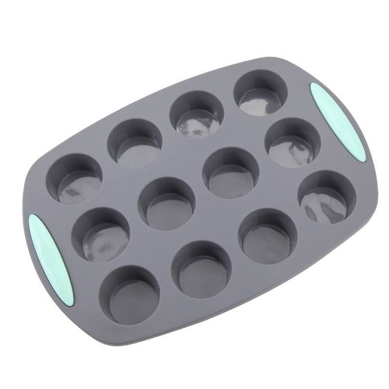 Silicone chiffon cake mold rectangular round high temperature resistant baking pan toast donut mold - MarvelouStoree