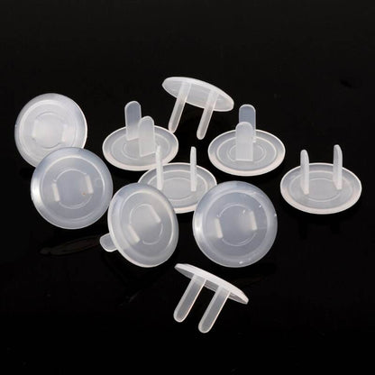 10pcs US Child Safety Electrical Outlet Cover Plugs for Power Socket Guard Baby Protection Anti Electric Shock Rotate Protector - MarvelouStoree