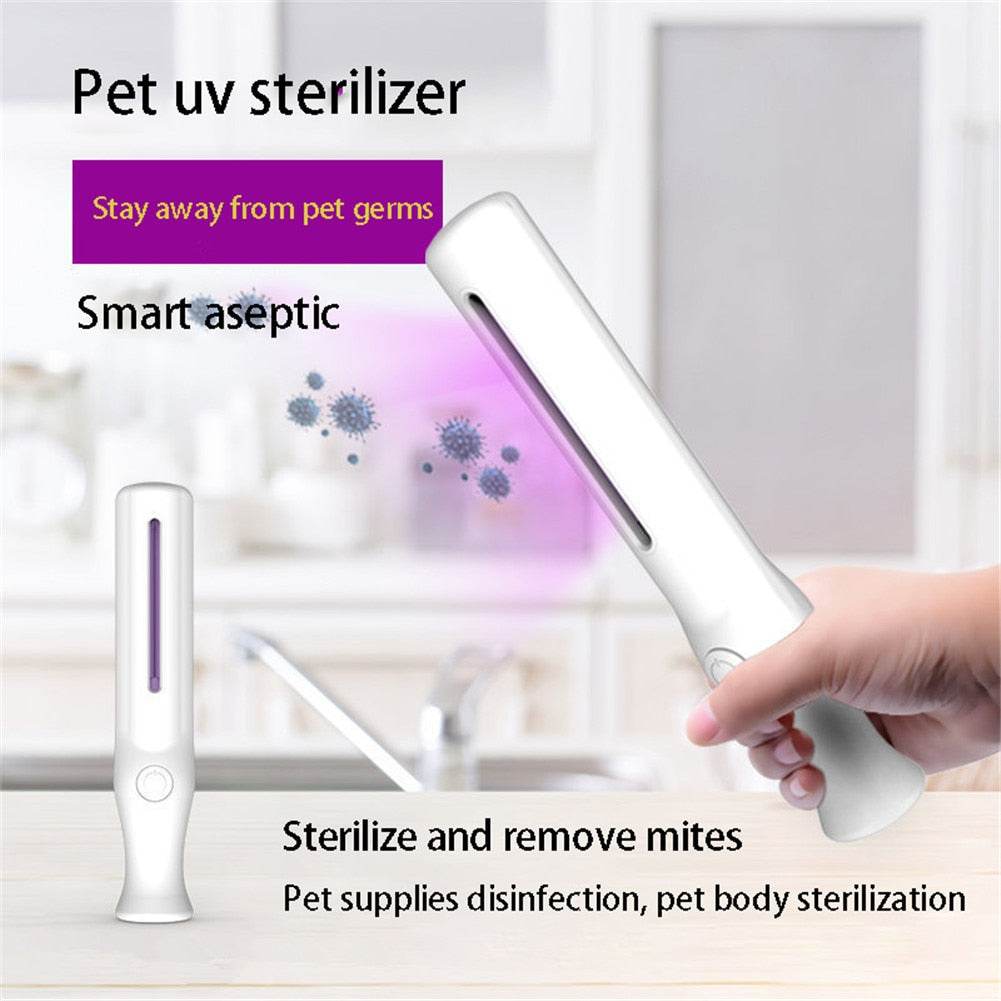 Mini Ultraviolet Sanitizer Handheld UV Light Disinfection Lamp for Home Office Travel Portable Sterilizer Mites Lights - MarvelouStoree