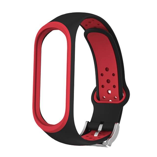 Strap For Mi band 5 4 3 Strap breathable bracelet for mi band 4 3 bracelet miband 3 4 sport strap for XiaoMi mi band 3 4 5 Strap - MarvelouStoree