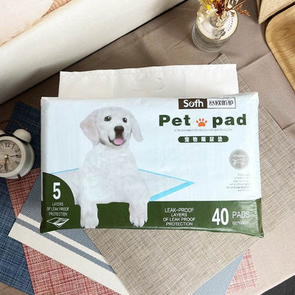 Dog Diaper Absorbent S Size 100 Pieces Thickened Deodorant Dog Pee Pad Diaper Pet Diaper - MarvelouStoree