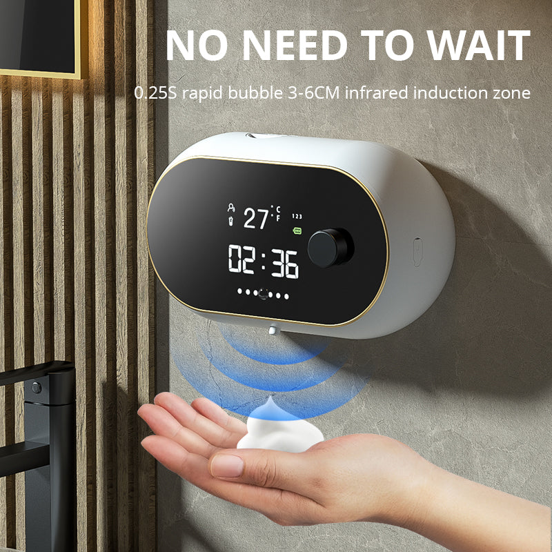 New W1 W2 Automatic Induction Soap Dispenser Foam Mobile Phone Wall Mounted Hand Sanitizer Hand Washer Sensor Usb Charging