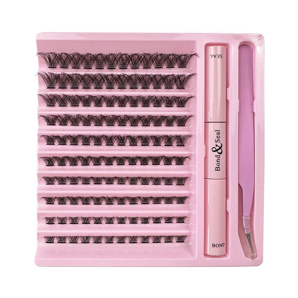 Self-grafting Single Cluster Eyelash Set - MarvelouStoree