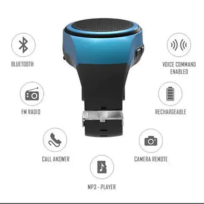 Jogging Buddy Bluetooth Smart Speaker W/FM Radio Watch Style And More