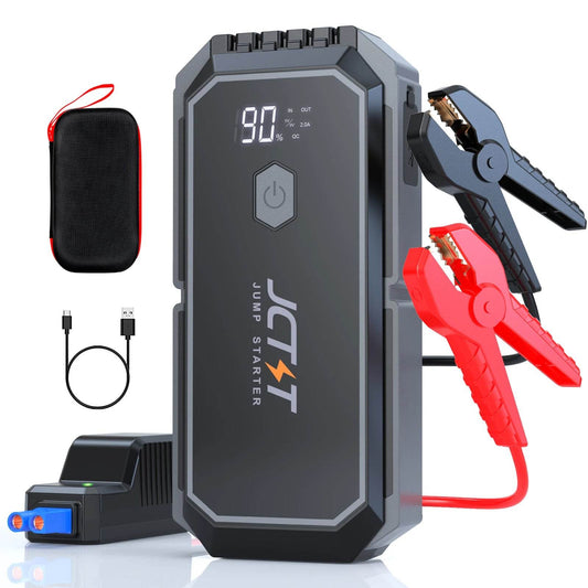 Car Battery Jump Starter 2000A Jump Starter Battery Pack for Up to 8.0L Gas & 7.0L Diesel Engines 12V Portable Jump Box with 4 M - MarvelouStoree