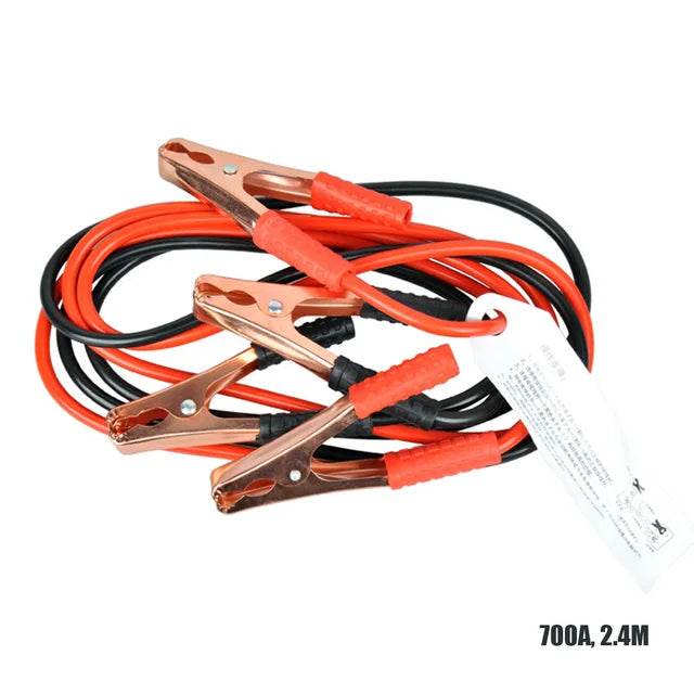 Car Emergency Power Start Cable Auto Battery Booster Jumper Copper Power Wire Kit Accessories For SUV Van RV Camper Bus - MarvelouStoree