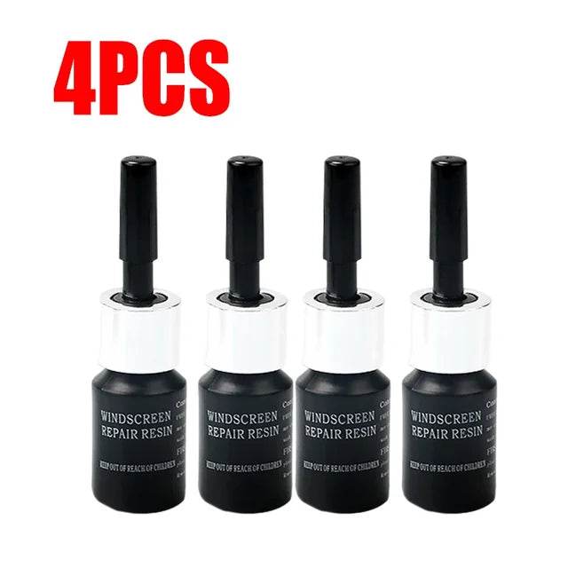 Car Glass Scratch Repair Fluid Agent Set Windscreen Window Glass Nano Scratch Crack CrackResin Repair Agent Tools Auto Accessory - MarvelouStoree