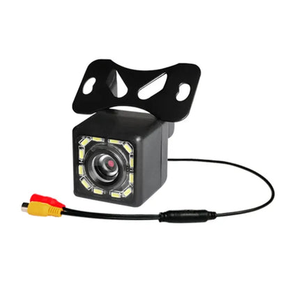 Marveloustoree Car Rear View Camera 4LED Night Vision Reversing Automatic Parking Monitor CCD IP68 Waterproof 170 Degree High-Definition Image