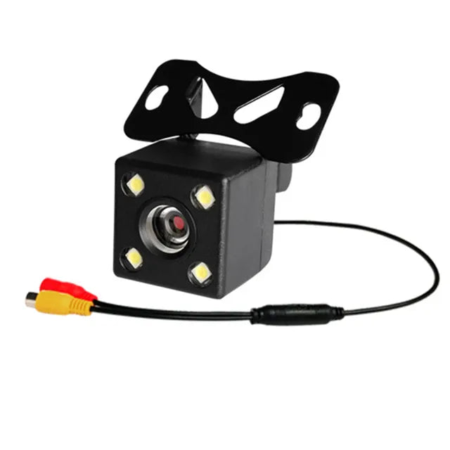 Marveloustoree Car Rear View Camera 4LED Night Vision Reversing Automatic Parking Monitor CCD IP68 Waterproof 170 Degree High-Definition Image