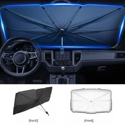 Car Sunshade Umbrella Car Sun Shade Protector Parasol Summer Sun Interior Windshield Protection Accessories For Auto Shading - MarvelouStoree