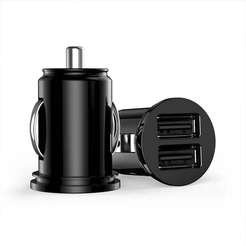 Car Truck Dual 2 Port USB Mini Charger Adapter 12V Power - MarvelouStoree