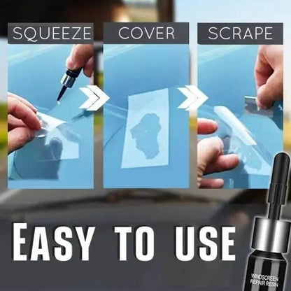 Car Window Cracks Gone Glass Repair Kit DIY Car Windshield Revolutionary Glass Repair Kit windshield repair kit Dropshipping - MarvelouStoree