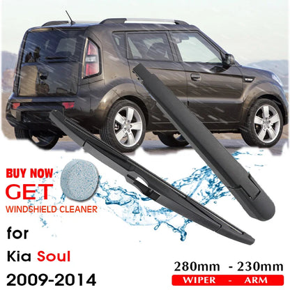 Car Wiper Blade Rear Back Window Windscreen Windshield Wipers Auto Accessories For KIA Soul Hatchback 280mm 2009-2014