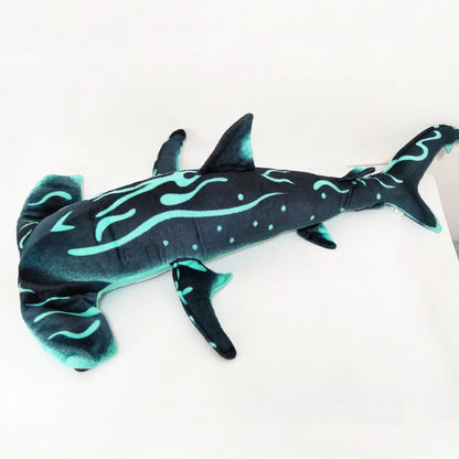 Cartoon simulation Hammer shark doll Children Plush Toy Christmas gift sea fish shark pillow Kids Stuffed Toy