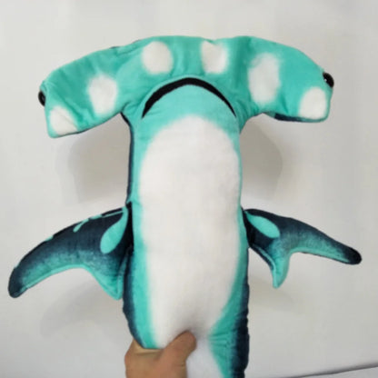 Cartoon simulation Hammer shark doll Children Plush Toy Christmas gift sea fish shark pillow Kids Stuffed Toy