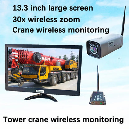 Crane Wireless Monitoring Camera High-Altitude Tower  Zoom Amplification High-Definition Large-Screen Full-Color Video Vehi