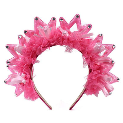 Fashion Fabric Crown Hair Hoops for Women - MarvelouStoree