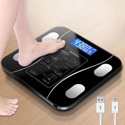 New Weight Scale Home Bluetooth Intelligent Height Electronic Scale Professional Body Fat and Health Weight Scale - MarvelouStoree