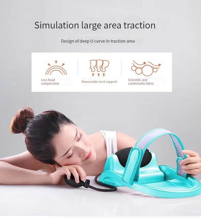 Manual cervical spine correction device, household massage pillow, neck head sleep device, cervical spine treasure - MarvelouStoree