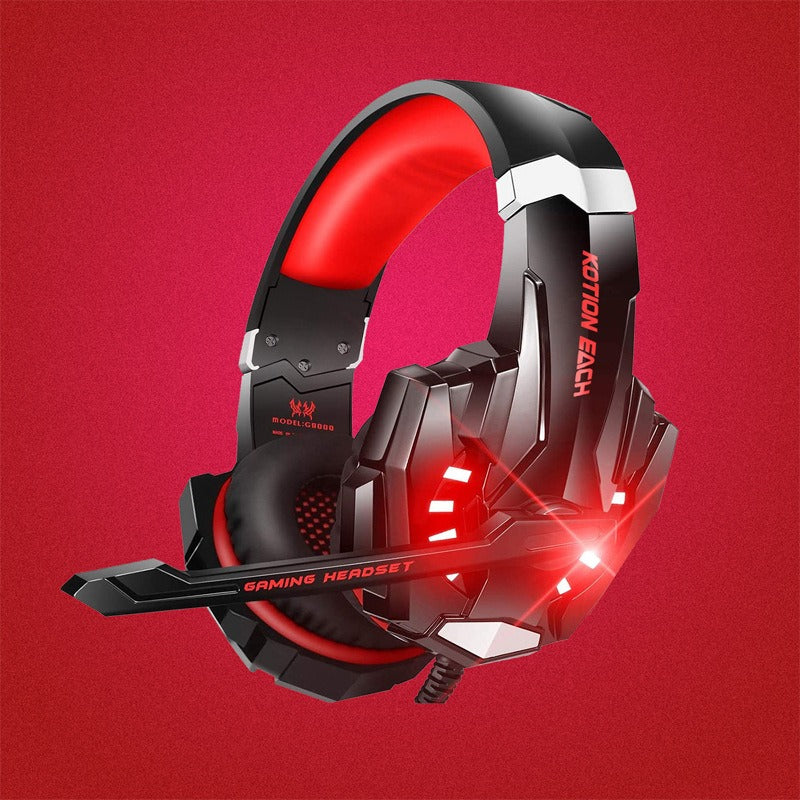 G9000 Head mounted Gaming Earphones Wired Earphones Computer Esports Gamepad Earphones