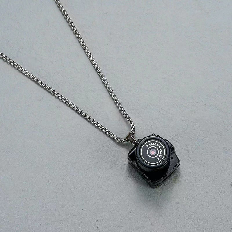 Photographable Necklace Camera Campus HD CCD Small Camera Student Party Campus Travel Record