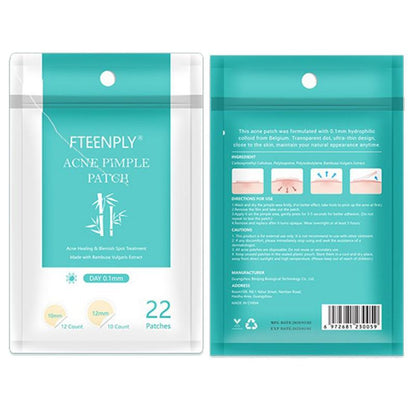 22Pcs/Sheet Acne Pimple Patch Invisible Acne Stickers Blemish Treatment Acne Master Pimple Remover Tool Skin Care