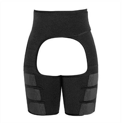 Neoprene Leg Shaper Sauna Sweat Control Panties Shapewear Thigh Slimmer Body Shaper thigh Shaper Wraps Legs - MarvelouStoree