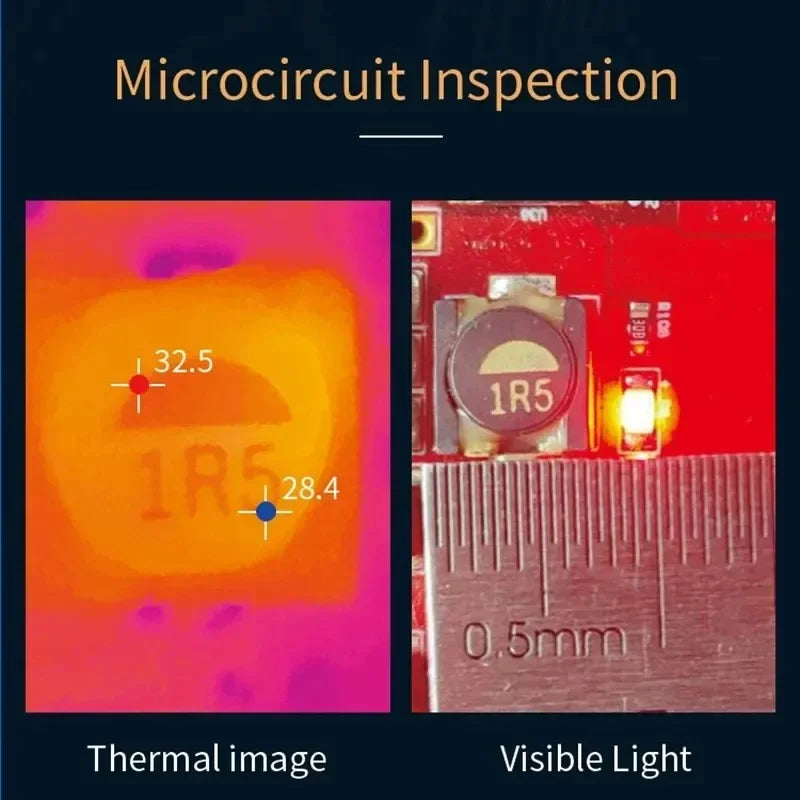 Dropship T2S Plus Thermal Camera Analyzer Motherboard PCB Cell Phone Troubleshooting Repair PC Software 8mm Marco lens Xinfrared