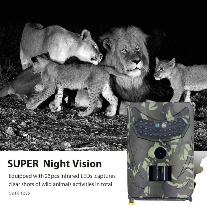 PR100 Hunting Camera 12MP Hunting Camera 940NM 120° Wild Lens IP56 Wildlife Game Trail IR Camera Hunting Camera