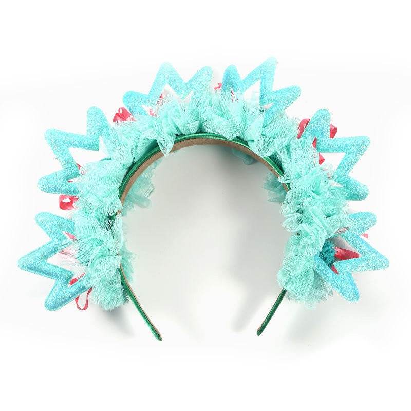 Fashion Fabric Crown Hair Hoops for Women - MarvelouStoree