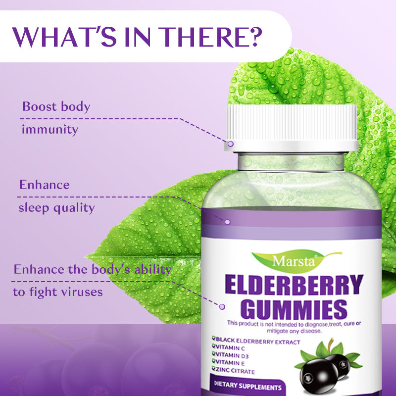 Elderberry gummies