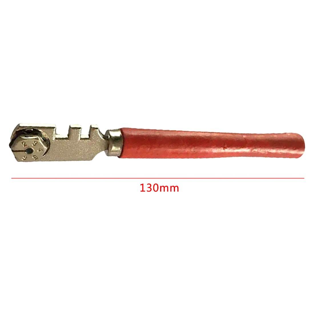 130mm Professional Portable Diamond Tipped Glass Tile Cutter Window Craft For Hand Tool - MarvelouStoree